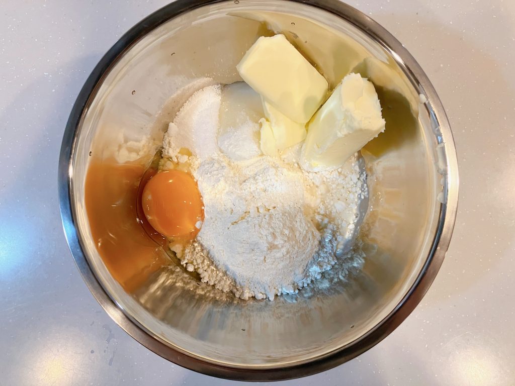 クッキー作りの材料